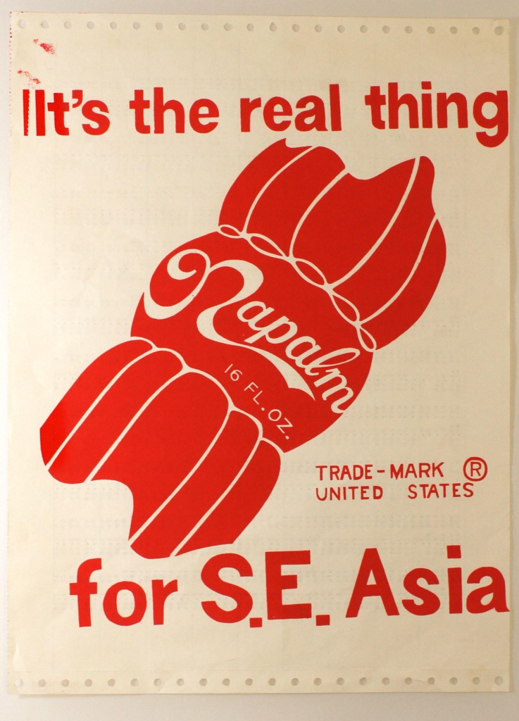 Propaganda Poster - Napalm: It's The Real Thing for S.E. Asia