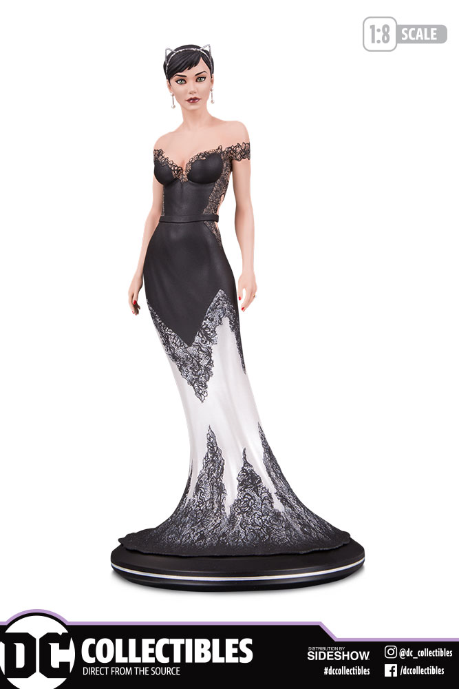 Catwoman Wedding Dress Statue