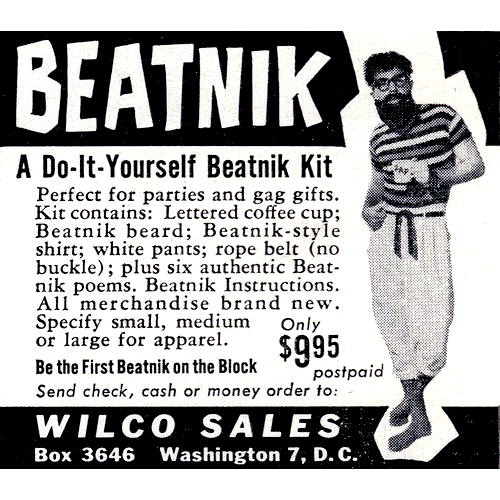 Ad: A Do-It-Yourself Beatnik Kit