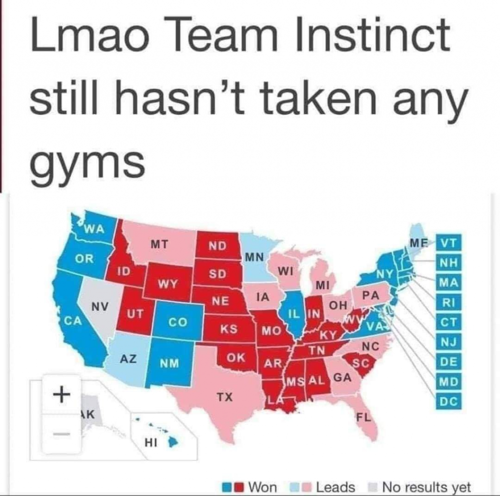 LMAO Team Instinct Still Hasn't Taken Any Gyms