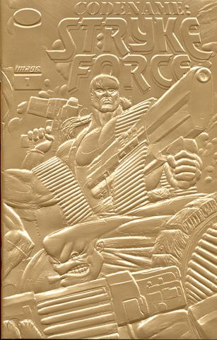 Codename Stryke Force No. 1 - Gold Embossed Cover Variant