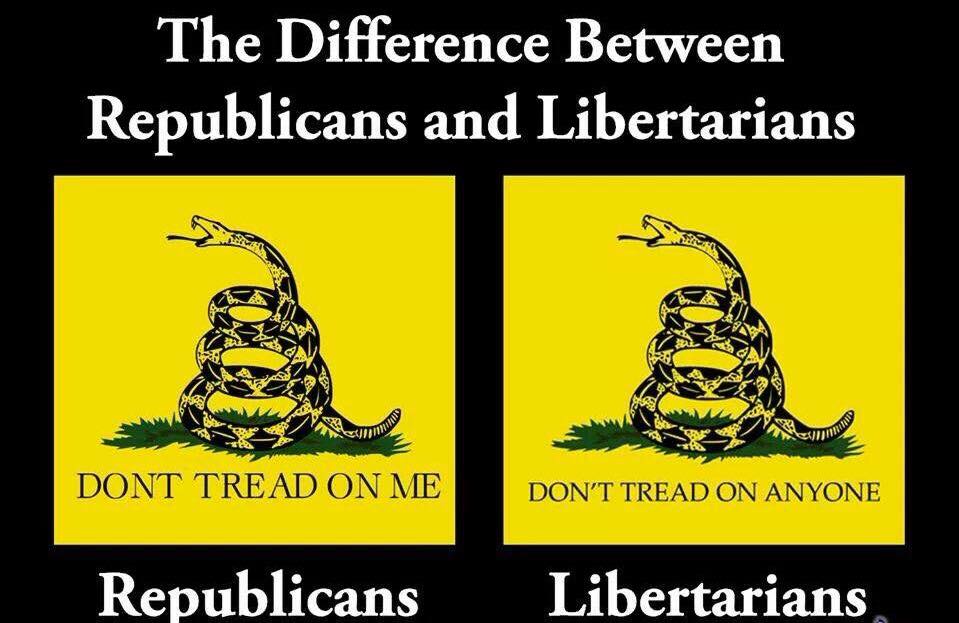 The Difference Between Republicans and Libertarians
