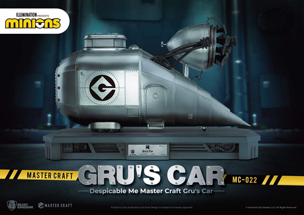 Statue of Gru's Car from Despicable Me