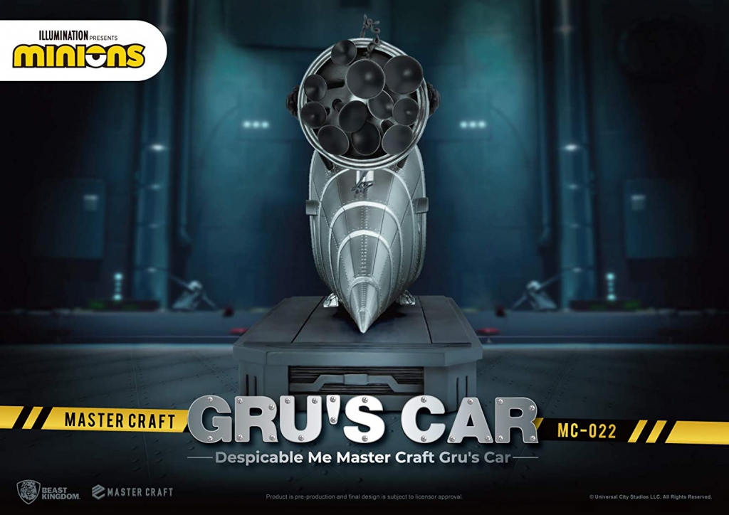 Statue of Gru's Car from Despicable Me