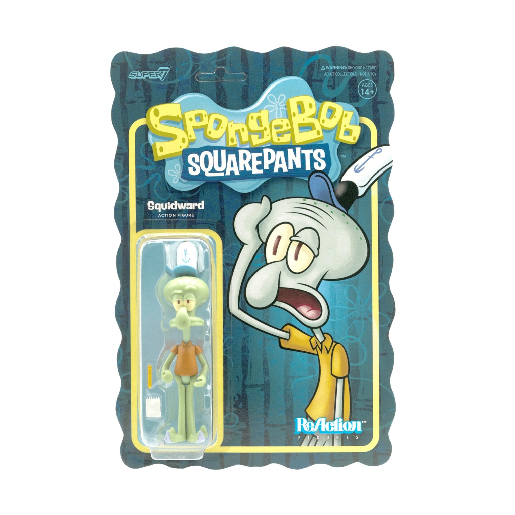 SpongeBob SquarePants ReAction Figures - Squidward