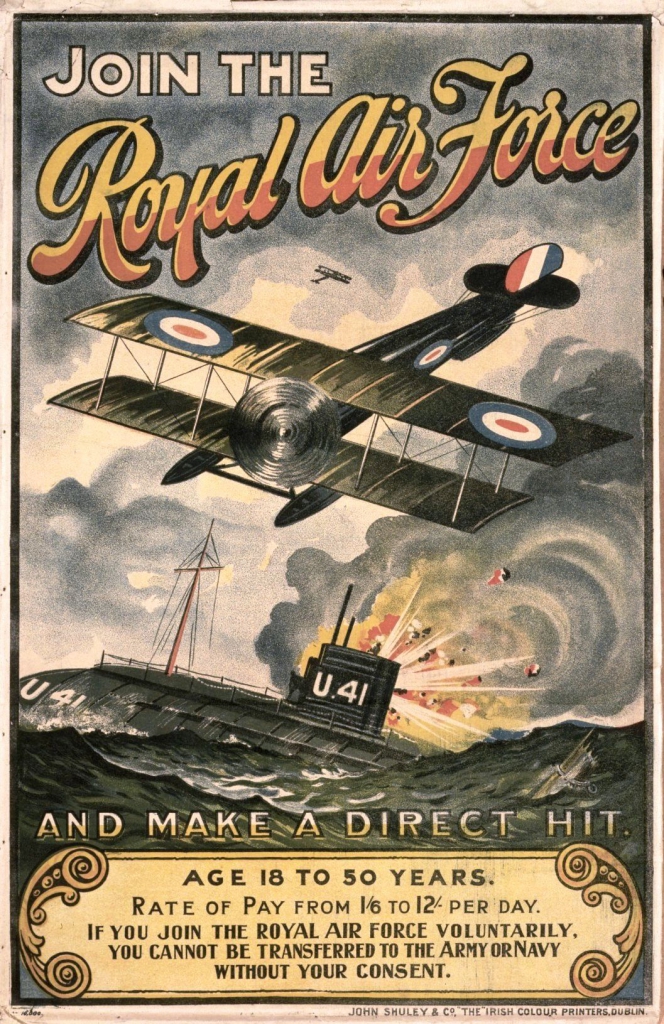 World War I Propaganda Poster - Join The Royal Air Force