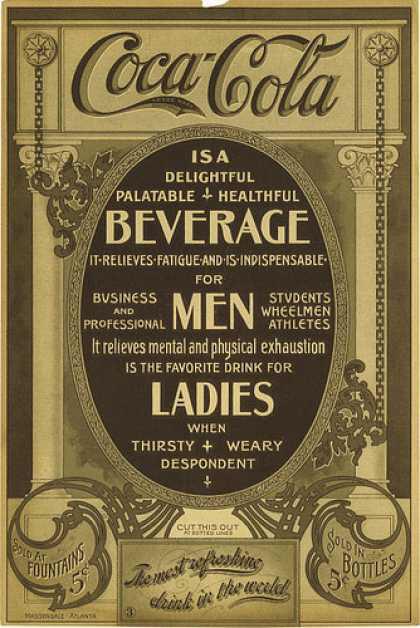 Coca Cola Ad, 1905