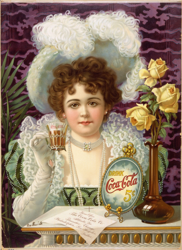 Coca Cola 5 Cents - 1890s ad