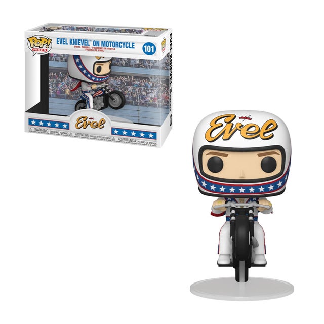 Funko Pop! Evel Knievel on Motorcycle Vinyl Figure