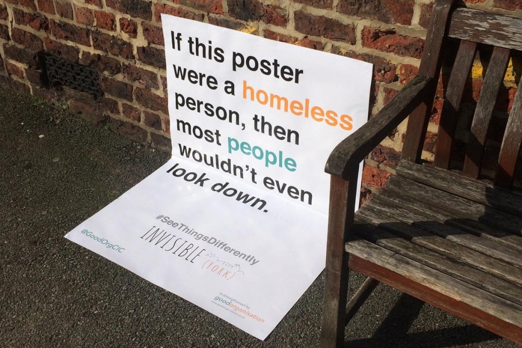 Homeless Poster by Good Organisation