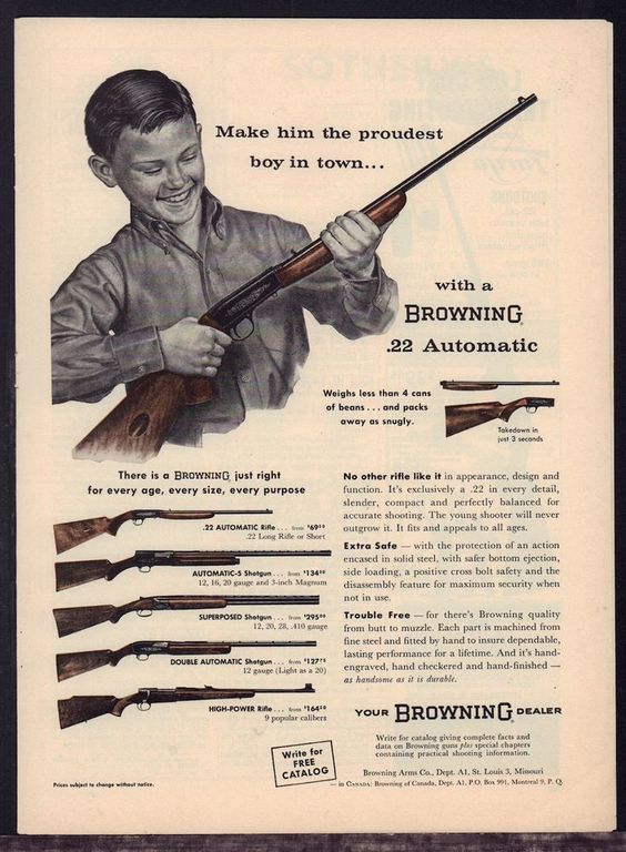 Browning Ad: Make Him The Proudest Boy In Town