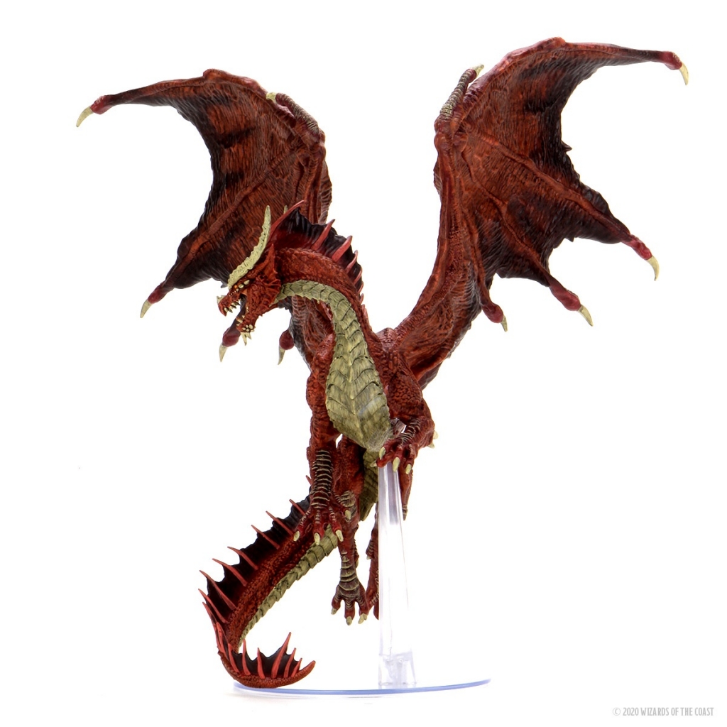 adult red dragon miniature