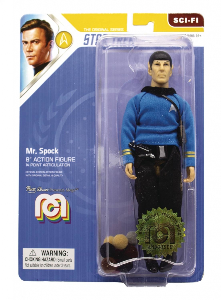 Mego Star Trek Action Figure - Spock ("The Trouble With Tribbles")