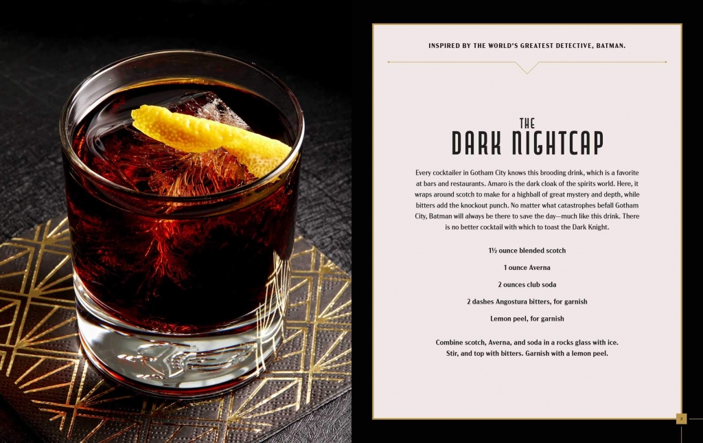 Gotham City Cocktails Book