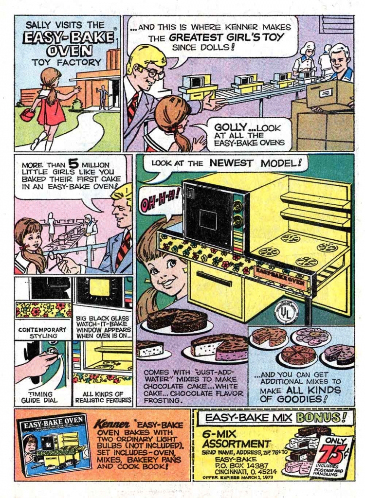 Ad: Sally Visits The Easy-Bake Oven Toy Factory