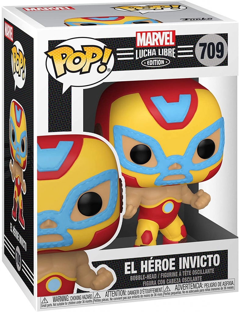 Funko Pop! Marvel Lucha Libre - Iron Man