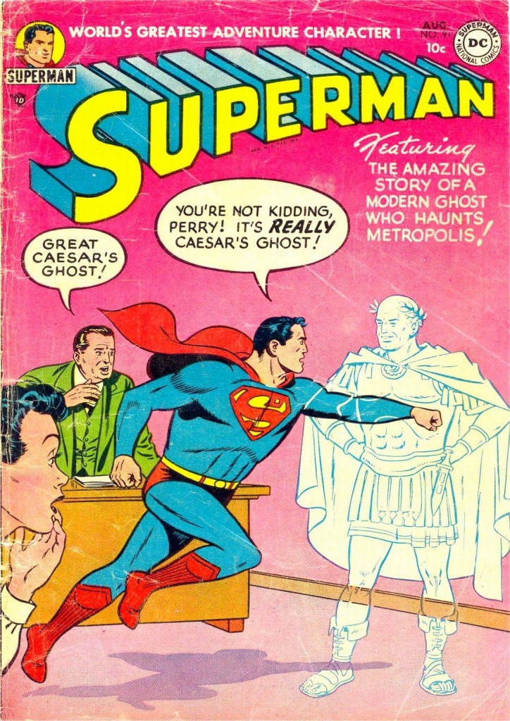 Superman No. 91 Cover - Great Caesar's Ghost!