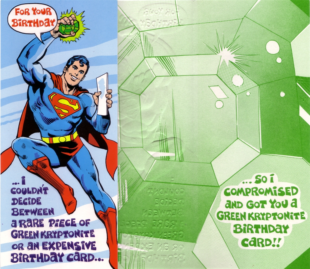 DC Comics Greeting Card - Superman