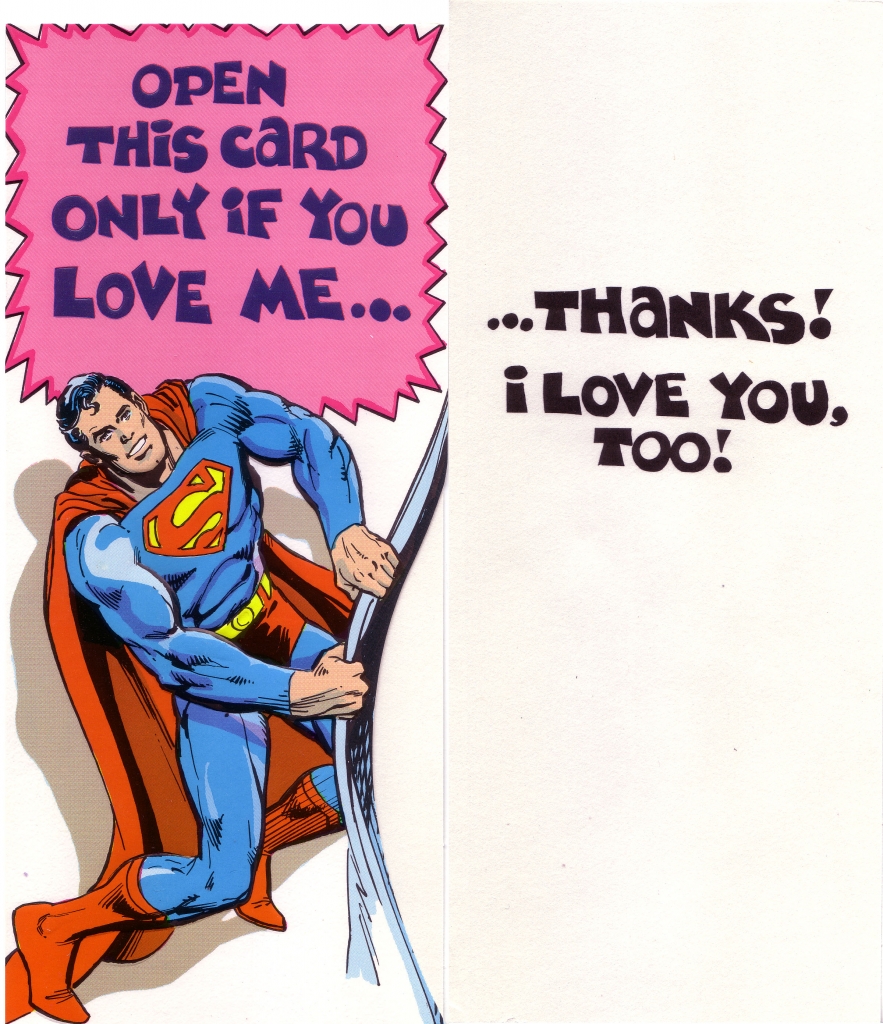 DC Comics Greeting Card - Superman