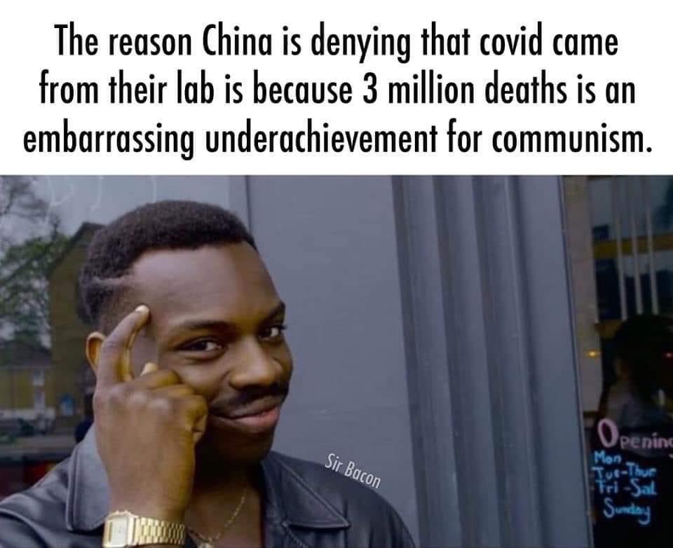 China COVID Lab Leak Meme