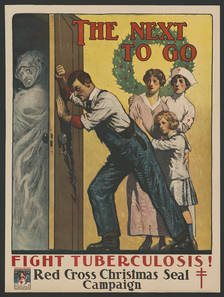 Red Cross Poster, 1919 - Fight Tuberculosis!
