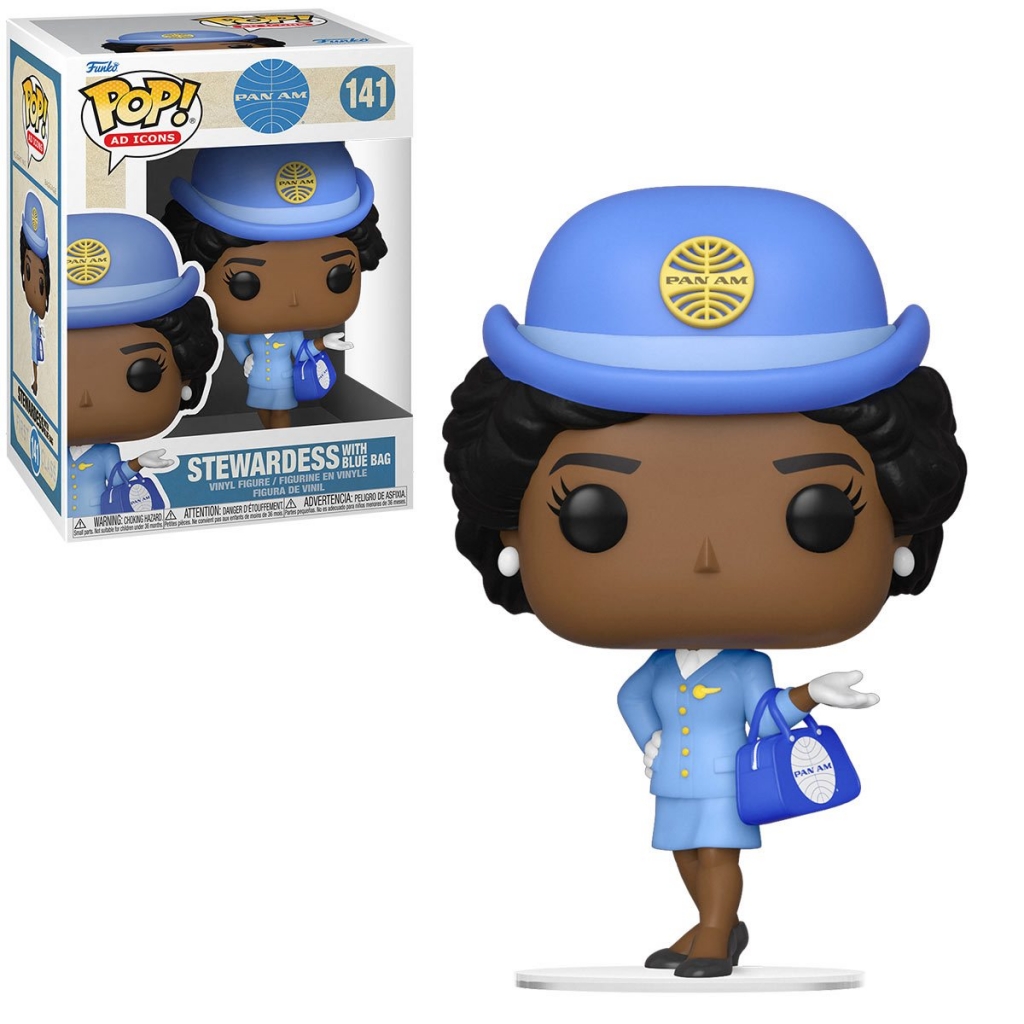 Funko Pop! Pan Am Stewardess With Blue Bag Vinyl Figure