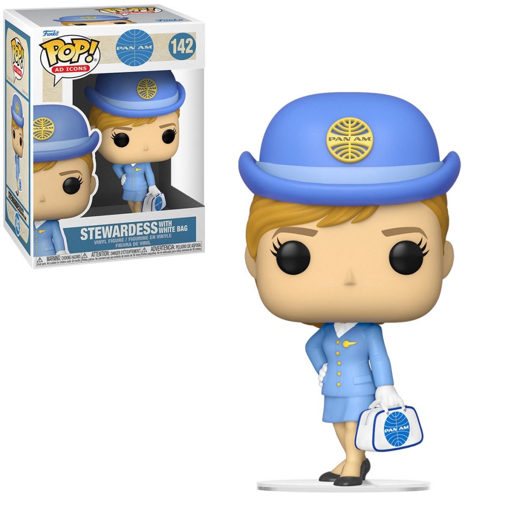 Funko Pop! Pan Am Stewardess With White Bag Vinyl Figure