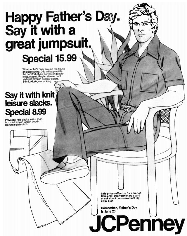 JCPenney Father's Day Ad, 1976