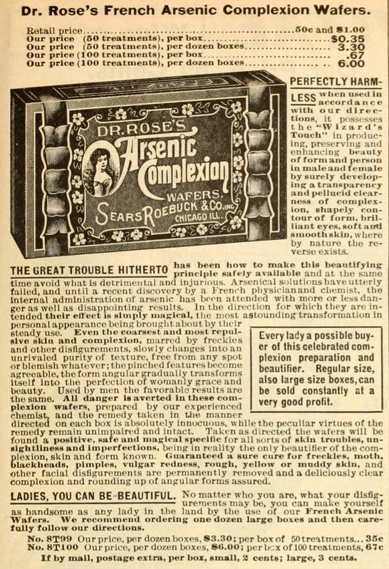 Dr. Rose's French Arsenic Complexion Wafers