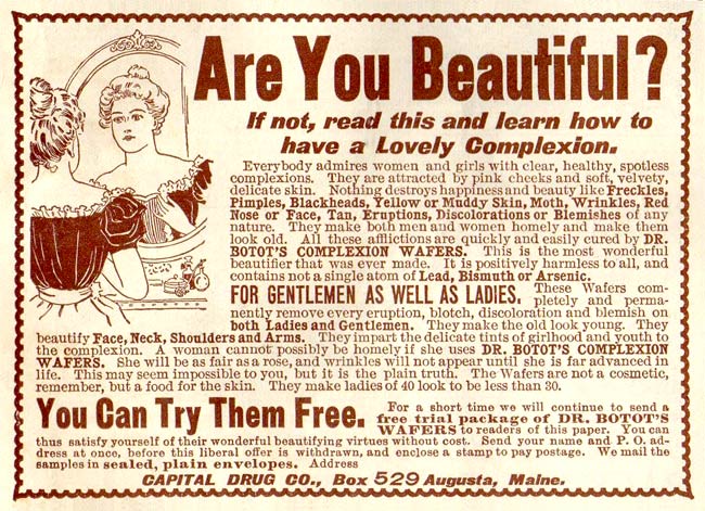 Dr. Botot's Complexion Wafers