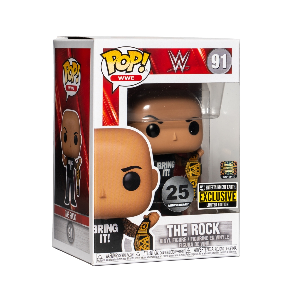 Funko Pop! - The Rock With Championship Belt