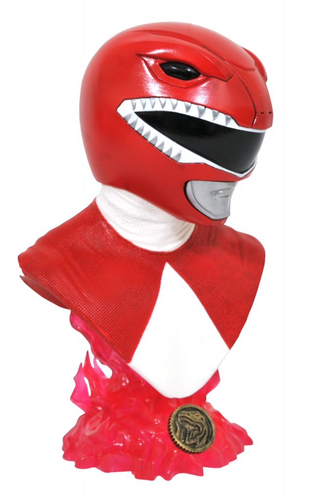 Legends in 3D?Red Ranger 1/2 Scale Bust