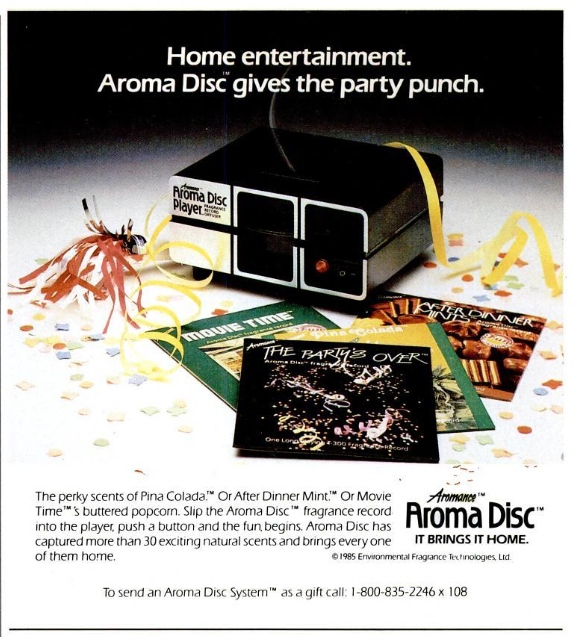 Aroma Disc Ad