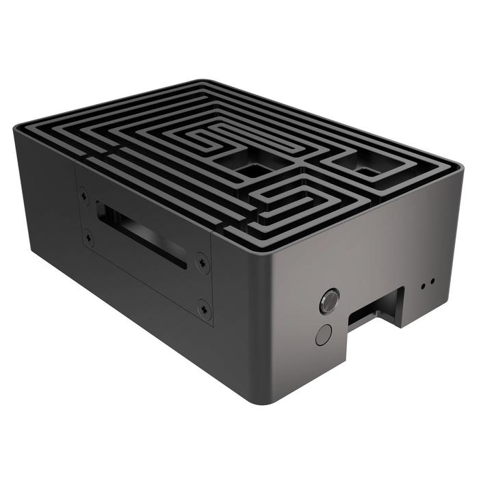 Raspberry Pi case with Maze