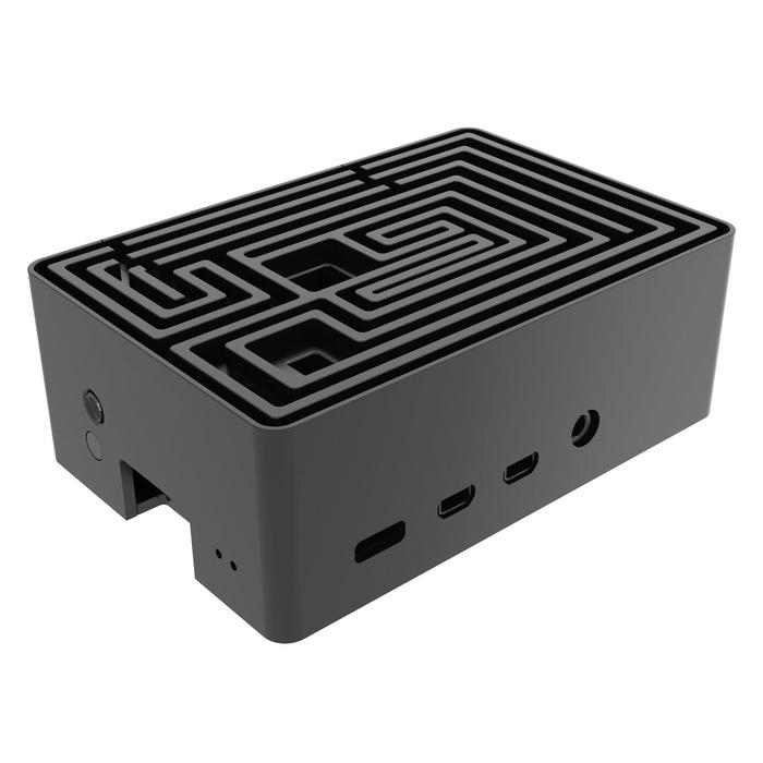 Raspberry Pi case with Maze