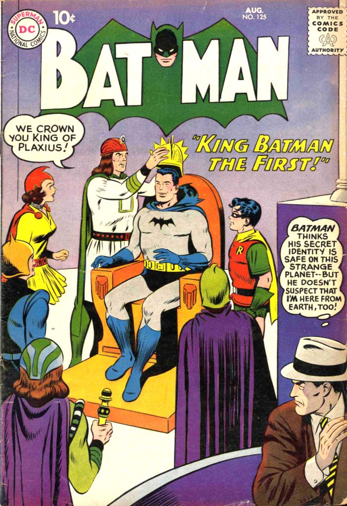 King Batman The First! - Batman No. 125 Cover