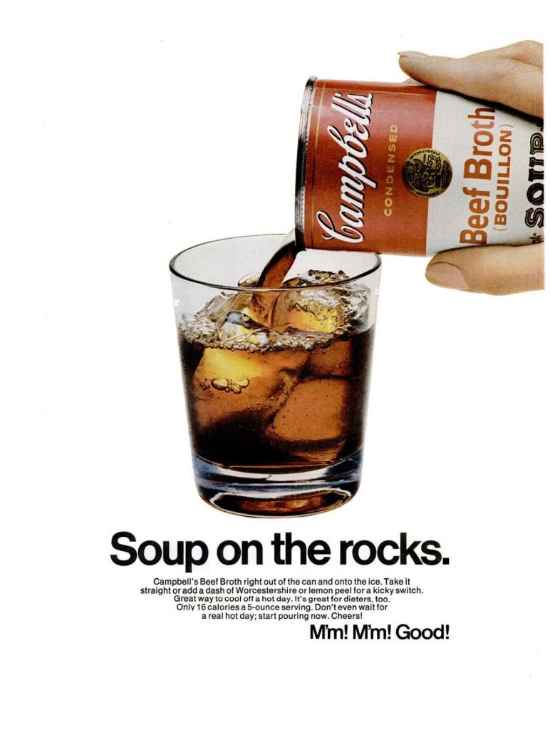 Soup On The Rocks Ad