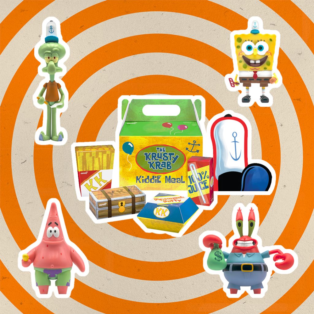 SpongeBob SquarePants Krusty Krab Kiddie Meal