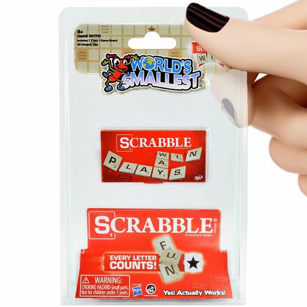 World's Smallest Scrabble Game