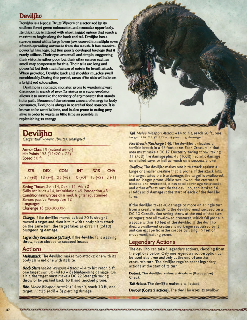 Fan-Created Monster Hunter Supplements for Dungeons & Dragons 5E ...