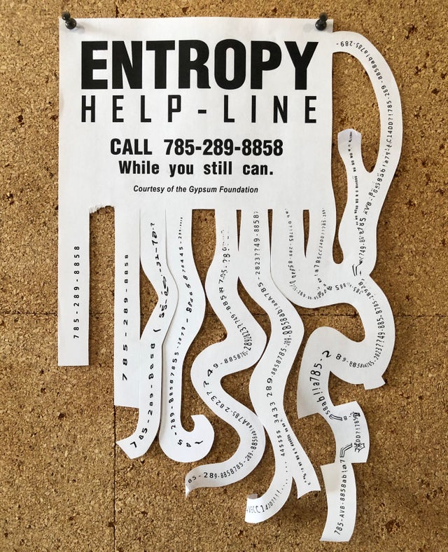 Entropy Help - Line