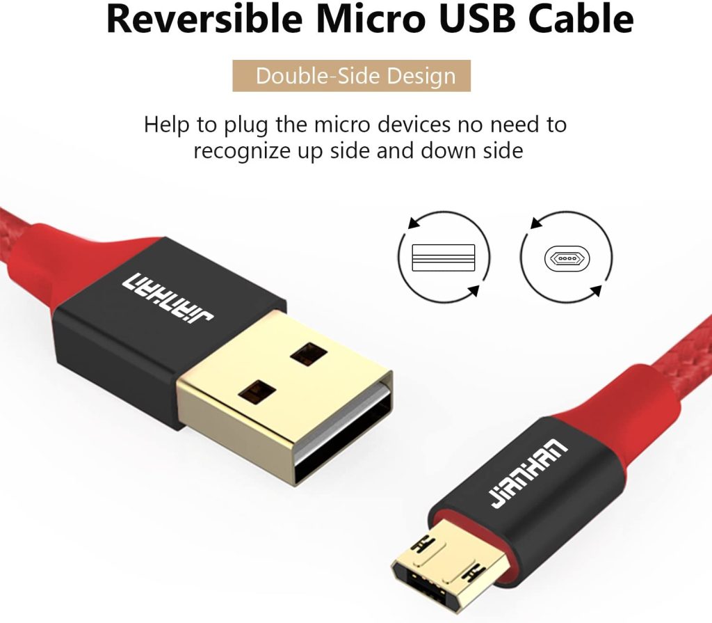 Reversible Micro USB Cable