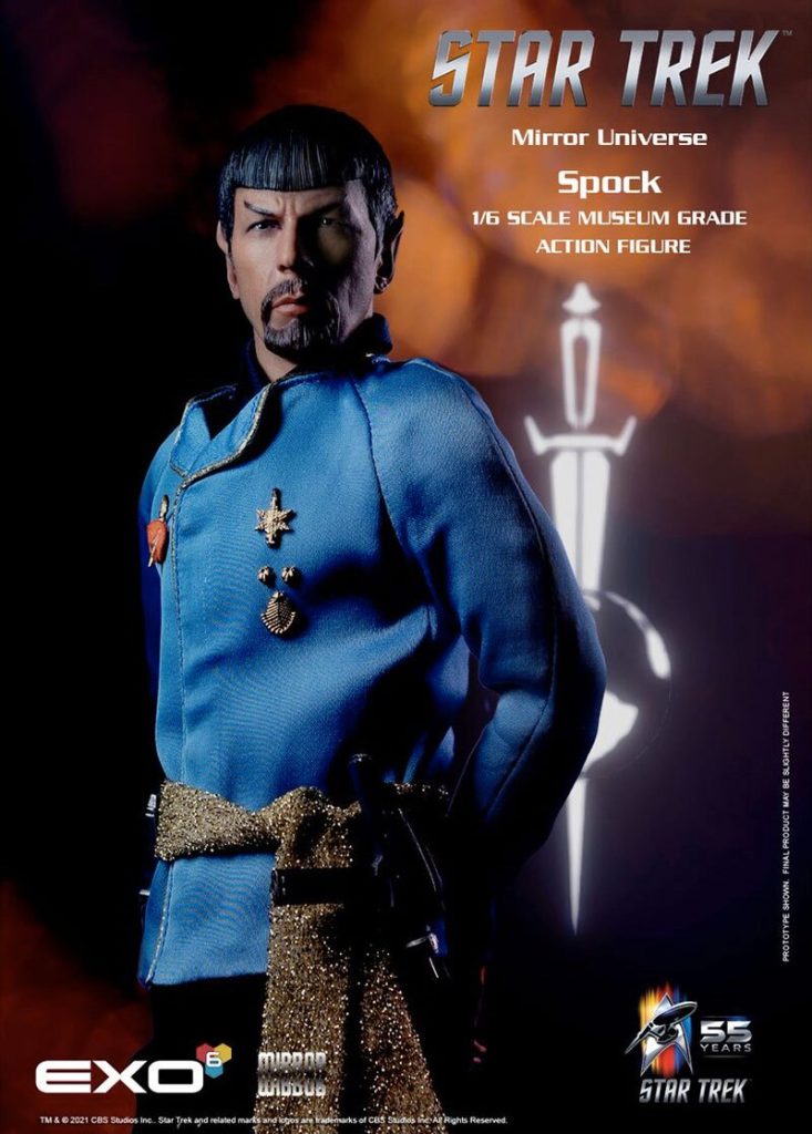 EXO-6 - Mirror Universe Spock 1/6 Scale Action Figure
