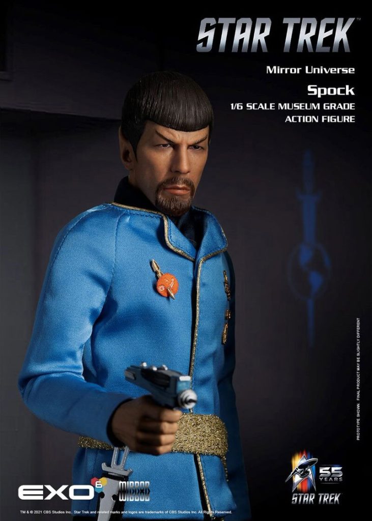 EXO-6 - Mirror Universe Spock 1/6 Scale Action Figure
