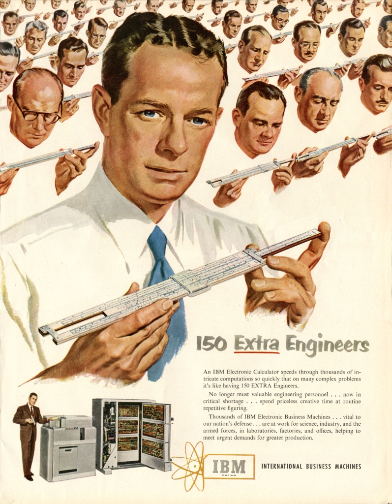 IBM Ad, 1951 - 150 Extra Engineers