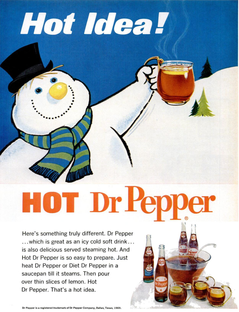 Hot Dr. Pepper Ad