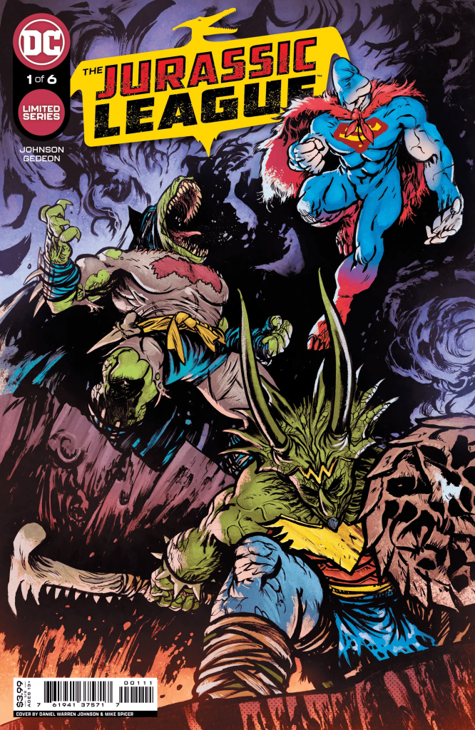 Jurassic League Issue 1 Cover