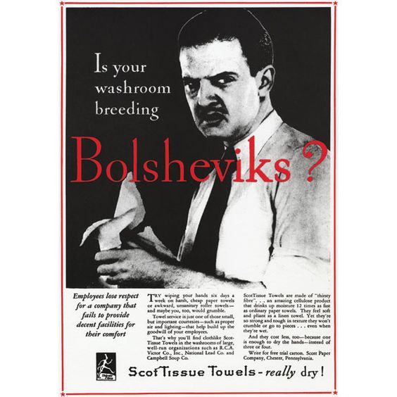 Is Your Washroom Breeding Bolsheviks?
