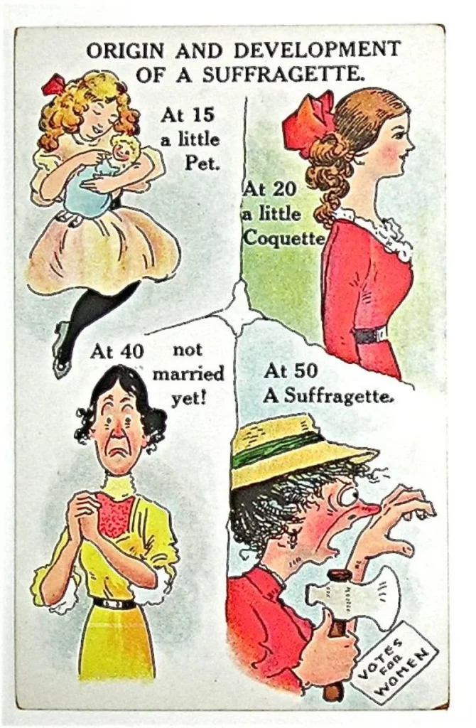 Origin and Development of A Suffragette Propaganda Postcard