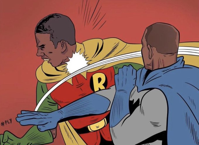 Batman Slaps Robin - Will Smith and Chris Rock Version